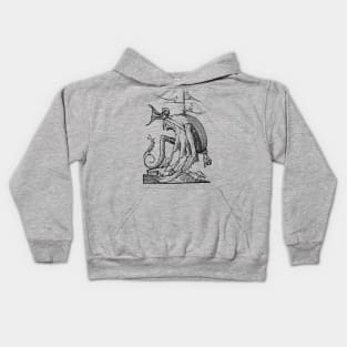 Grotesque #50 The Drolatic Dreams of Pantagruel (1565) Kids Hoodie